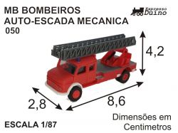 BOMBEIRO AUTO ESCADA MECANICA - 050 -EXPRESSO DUINO