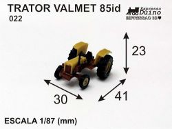TRATOR VALMET -022 -EXPRESSO DUINO
